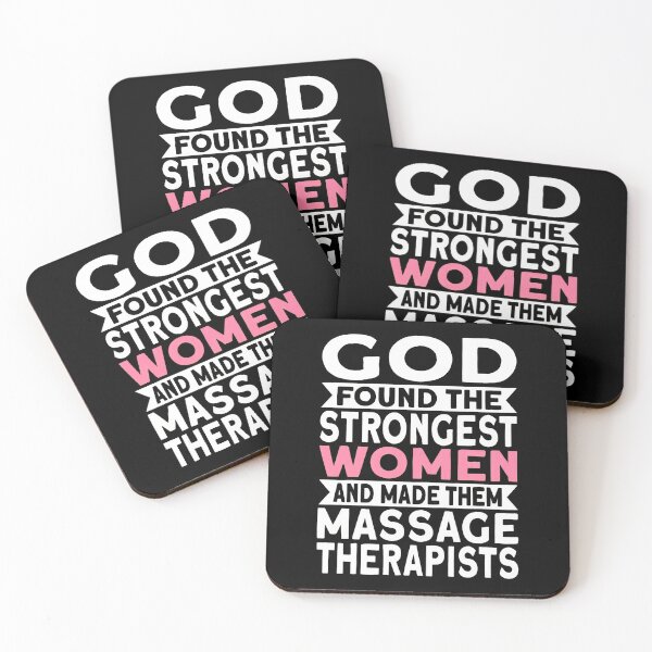 Item preview, God Found Strongest Women Massage Therapists Quote designed and sold by gesickotschabu.