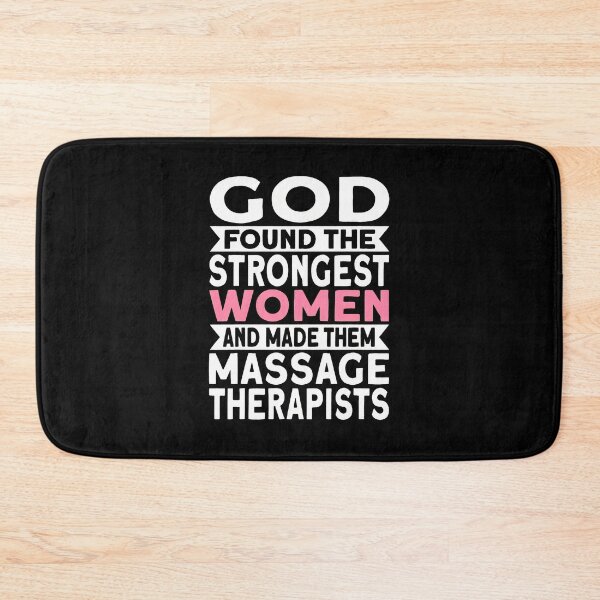 Item preview, God Found Strongest Women Massage Therapists Quote designed and sold by gesickotschabu.