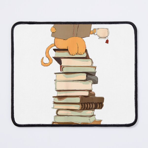 Item preview, Kawaii Cat Book Lovers Library Teacher Women's Graphic T-Shirt designed and sold by gidget-gadget.