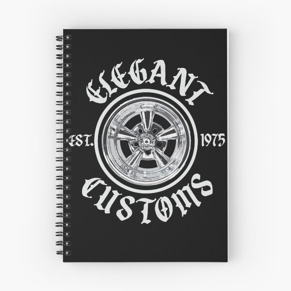 Item preview, Elegant Customs Logo with text - Lowrider, Kustom, Hot Rod, Muscle Car designed and sold by Elegant Customs.