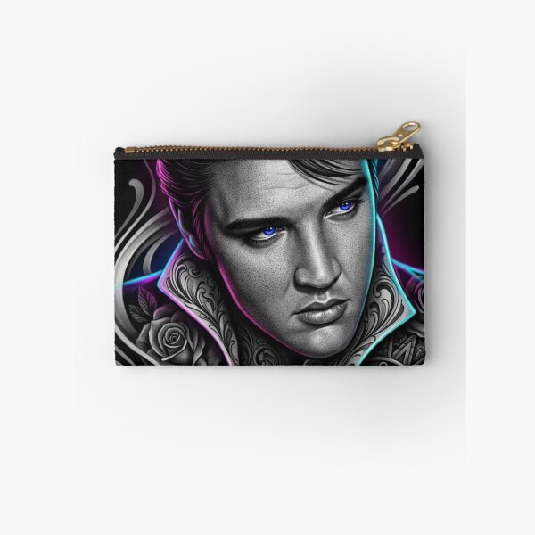 Item preview, Elvis Presley with Neon Accents designed and sold by kiwiartyfarty.