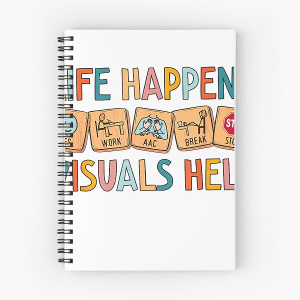 Item preview, Life Happens Visuals Help Special Education Teacher Aide T-Shirt designed and sold by KTY-NUSS.