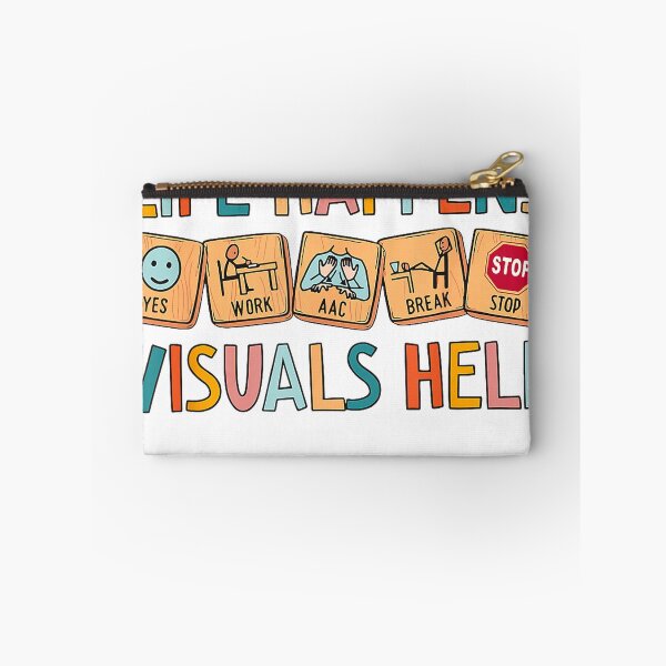 Item preview, Life Happens Visuals Help Special Education Teacher Aide T-Shirt designed and sold by KTY-NUSS.