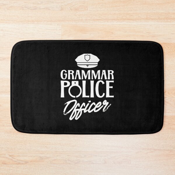 Item preview, Grammar Police Officer Funny Language Lover Statement designed and sold by buliktikiniry.