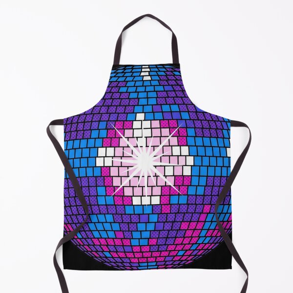 Item preview, Retro Pop Art Geometric Mirrored Disco Sphere Graphic designed and sold by Terry Bain.