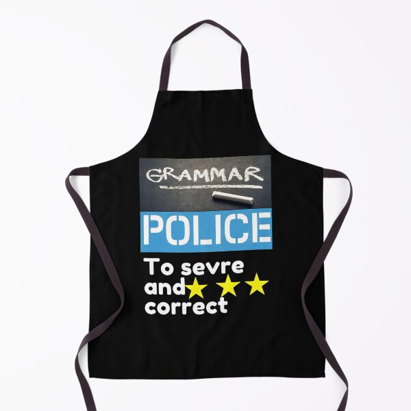 Item preview, Grammar Police To Sevré And Correct Humorous Text Design designed and sold by mazormhparri.