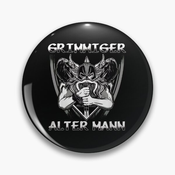 Item preview, Grimmiger Alter Mann Viking Warrior designed and sold by saykoywgirman.