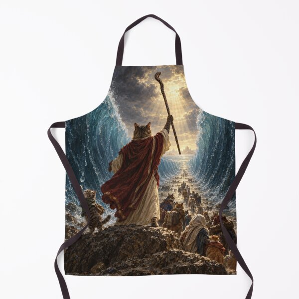 Item preview, The Cat Who Parted the Sea designed and sold by Ocelot-T.