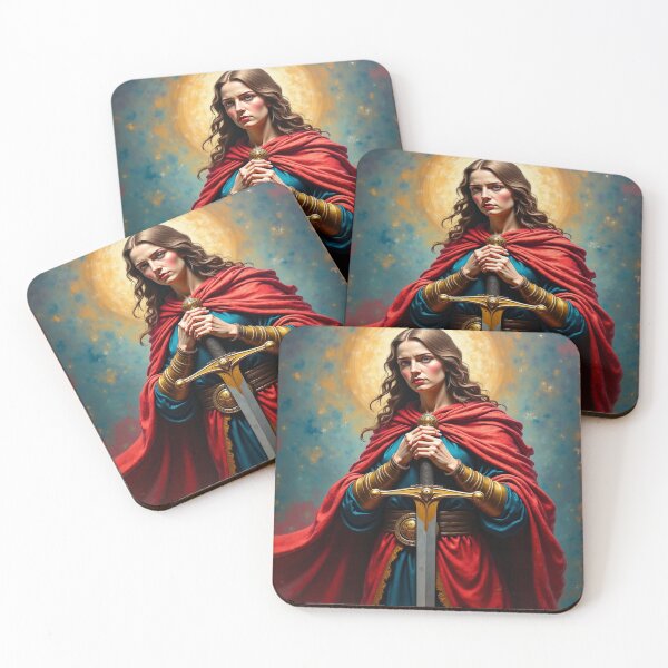 Item preview, Saint Joan of Arc designed and sold by Artnovalty.redbubble.com.