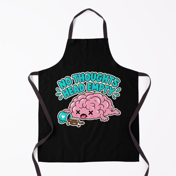 Item preview, culture memes  No Thoughts Head Empty Funny Cute Brain  designed and sold by Uglyandcute.