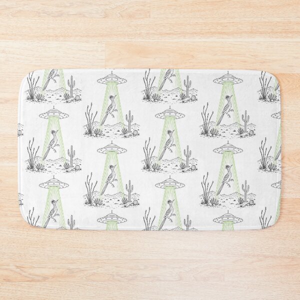 Item preview, Roadrunner And Ufo Alien Abduction Desert Science Humor  designed and sold by Strow--bary.