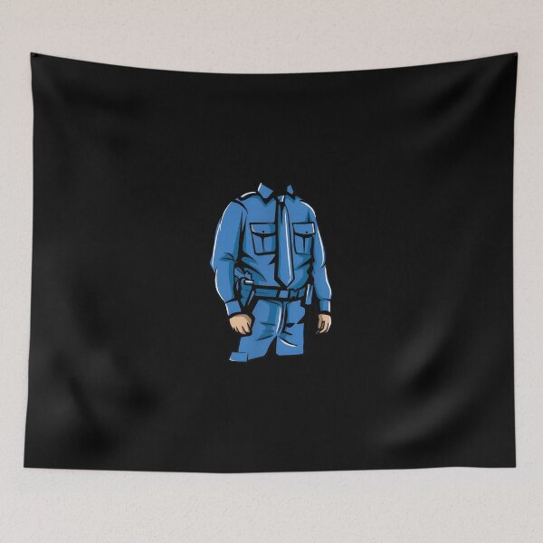 Item preview, Headless Blue Uniform Costume Outfit designed and sold by saykoywgirman.