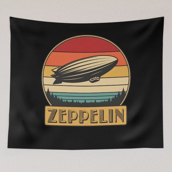 Item preview, Zeppelinn Blimp Sunset Rock Band designed and sold by namibambam.