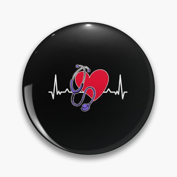 Item preview, Heart Stethoscope ECG Medical Design designed and sold by keelinzeoppel.