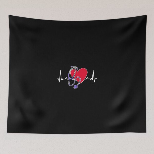 Item preview, Heart Stethoscope ECG Medical Design designed and sold by keelinzeoppel.