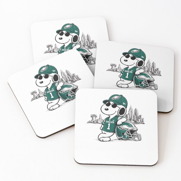 Item preview, Snoopy Philadelphia Eagles Fanatic designed and sold by fizzstocmathepa.