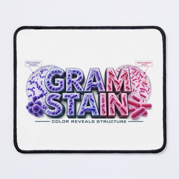 Item preview, Gram Stain Color Reveals Structure designed and sold by pradeepvisuals.