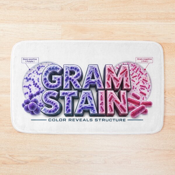 Item preview, Gram Stain Color Reveals Structure designed and sold by pradeepvisuals.