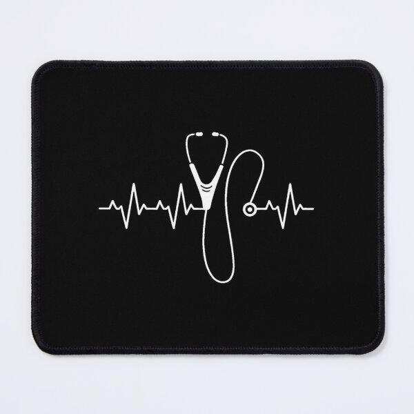 Item preview, Heartbeat ECG Stethoscope Medical Professional Graphic designed and sold by buliktikiniry.