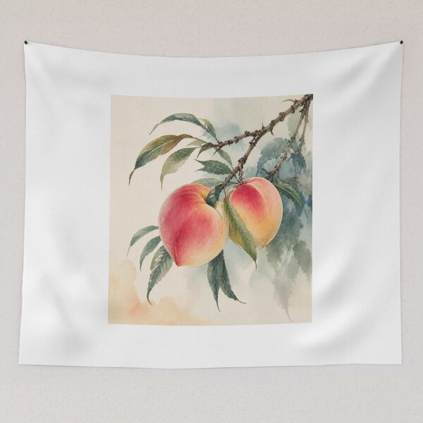 Item preview, Branch of Peaches designed and sold by Artnovalty.redbubble.com.