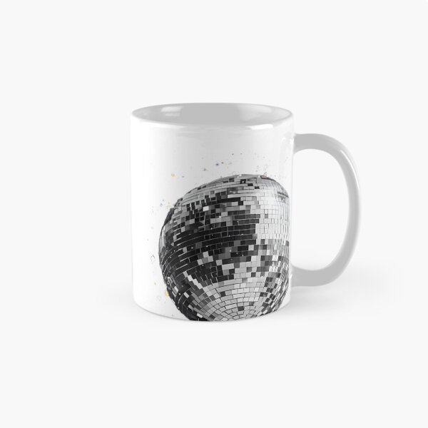Item preview, Retro Monochrome Disco Ball Aesthetic 70S Groovy Nightlife Party Minimalist Graphic Art | ⭐⭐⭐⭐⭐ designed and sold by DreamArtstore.