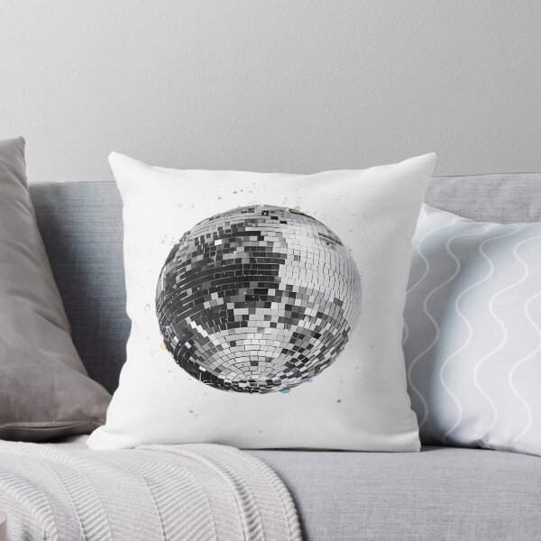 Item preview, Retro Monochrome Disco Ball Aesthetic 70S Groovy Nightlife Party Minimalist Graphic Art | ⭐⭐⭐⭐⭐ designed and sold by DreamArtstore.