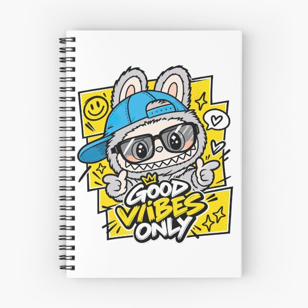 Item preview, Labubu - THE MONSTER, Good Vibes Only designed and sold by graphic-genie.