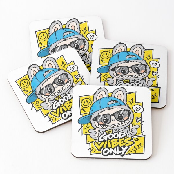 Item preview, Labubu - THE MONSTER, Good Vibes Only designed and sold by graphic-genie.