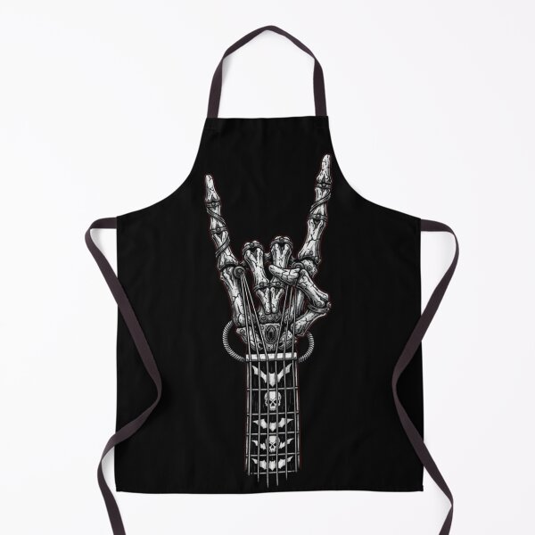 Item preview, Skeleton Hand Rock On Guitar Horns Heavy Metal designed and sold by CF_VintageDesign.