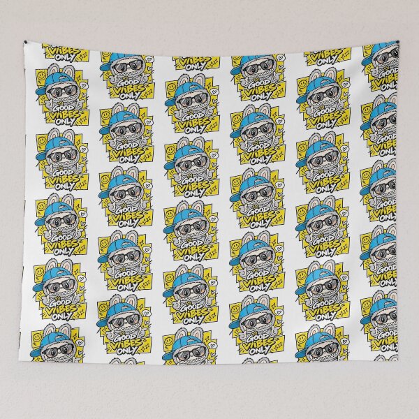 Item preview, Labubu - THE MONSTER, Good Vibes Only designed and sold by graphic-genie.