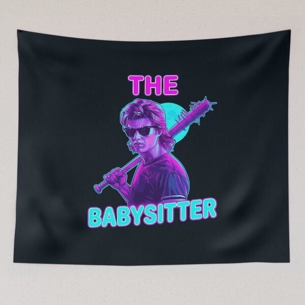 Item preview, The Babysitter Steve Harrington Neon Poster designed and sold by WestandPineP.