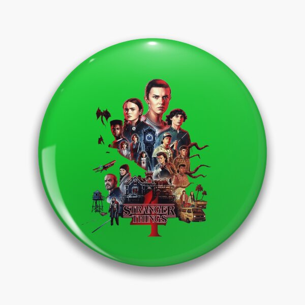 Item preview, Stranger Things Character Movie Poster designed and sold by WestandPineP.