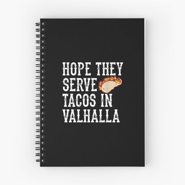 Item preview, Hope They Serve Tacos In Valhalla Funny Viking Taco Lover Gift designed and sold by keelinzeoppel.