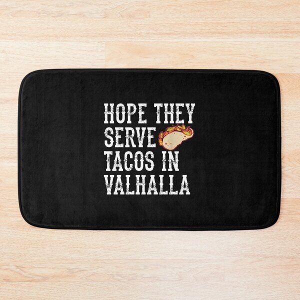 Item preview, Hope They Serve Tacos In Valhalla Funny Viking Taco Lover Gift designed and sold by keelinzeoppel.