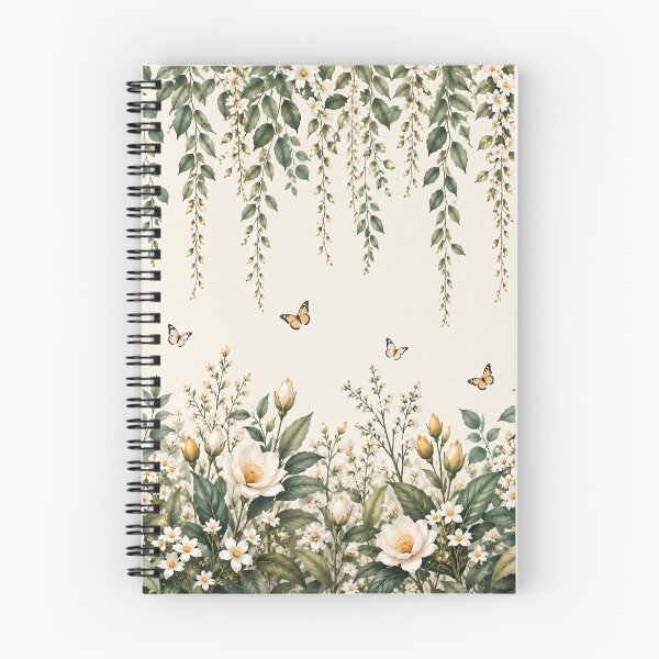 Item preview, Elegante jardín botánico de mariposas designed and sold by Smoimi.