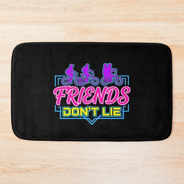 Item preview, Friends Don't Lie Retro Rainbow Bike Design designed and sold by WestandPineP.