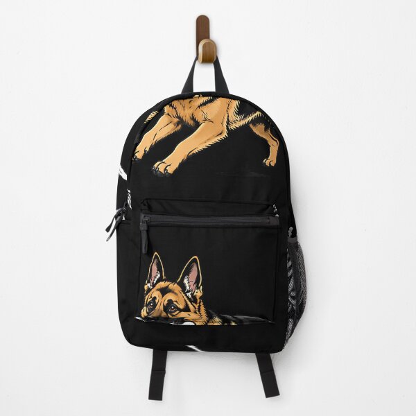 Item preview, German Shepherd Stealing Bone Halloween Dog Design designed and sold by cruddenstroud23.