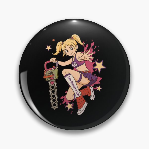Item preview, Lollipop Chainsaw Retro Zombie Hunter Horror Comedy designed and sold by AmayaSingleton.