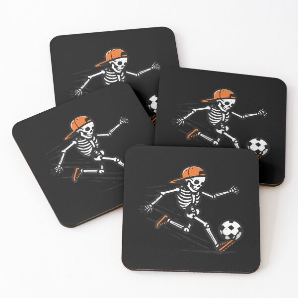 Item preview, Halloween Skeleton Soccer Football Costume Men Boys Kids designed and sold by jerrimisty889.