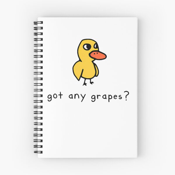 Item preview, Got Any Cute Grapes Yellow Duck Bird Meme designed and sold by Strow--bary.