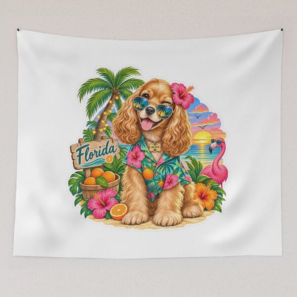 Item preview, Florida Sunshine Dog designed and sold by Whimspired By Paxx.