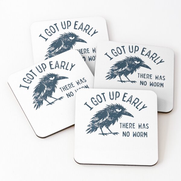 Item preview, I Got Up Early There Was No Worm designed and sold by Strow--bary.