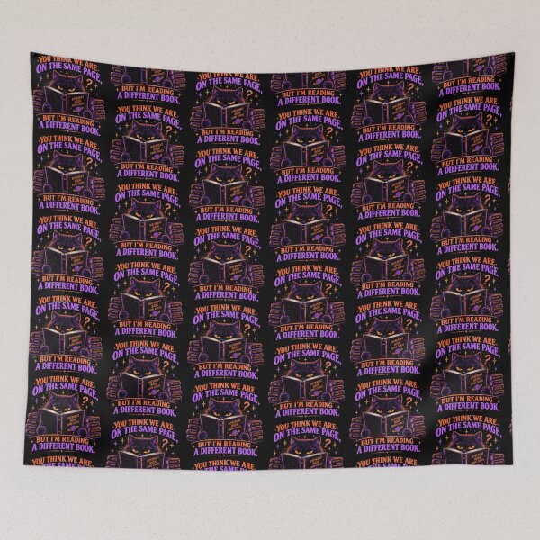 Item preview, Mystery Black Smart Cat Spooky Time "Same Page, Different Book" designed and sold by MattysWorld13.