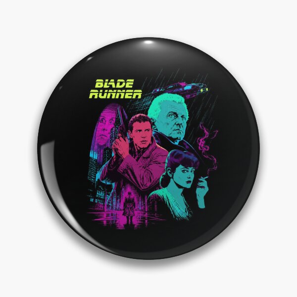 Item preview, Blade Runner Retro Neon Science Fiction Future City designed and sold by AmayaSingleton.