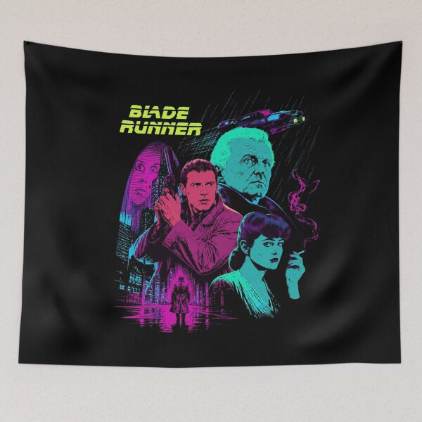 Item preview, Blade Runner Retro Neon Science Fiction Future City designed and sold by AmayaSingleton.