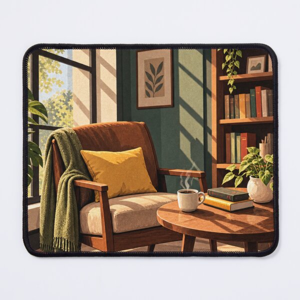 Item preview, Cozy Vintage Reading Nook designed and sold by Prism--Fashion.