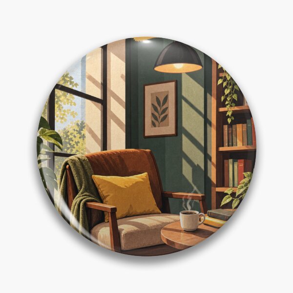 Item preview, Cozy Vintage Reading Nook designed and sold by Prism--Fashion.