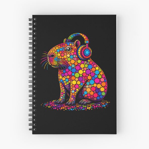 Item preview, Funny Capybara Dots Art Animal Lovers Students Boys Girls designed and sold by Strow--bary.