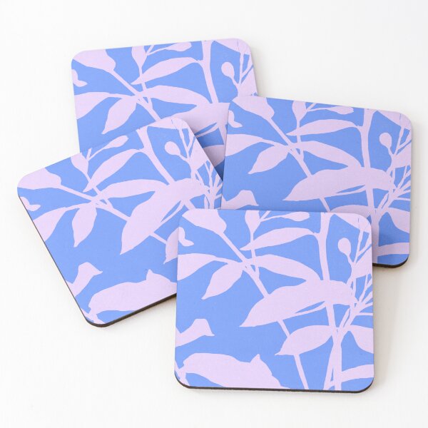 Item preview, Blue Lavender Botanical Floral Pattern designed and sold by trajeado14.