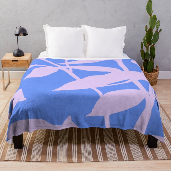 Item preview, Blue Lavender Botanical Floral Pattern designed and sold by trajeado14.